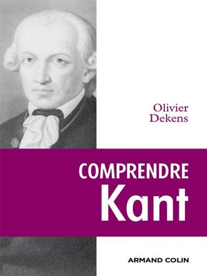 cover image of Comprendre Kant